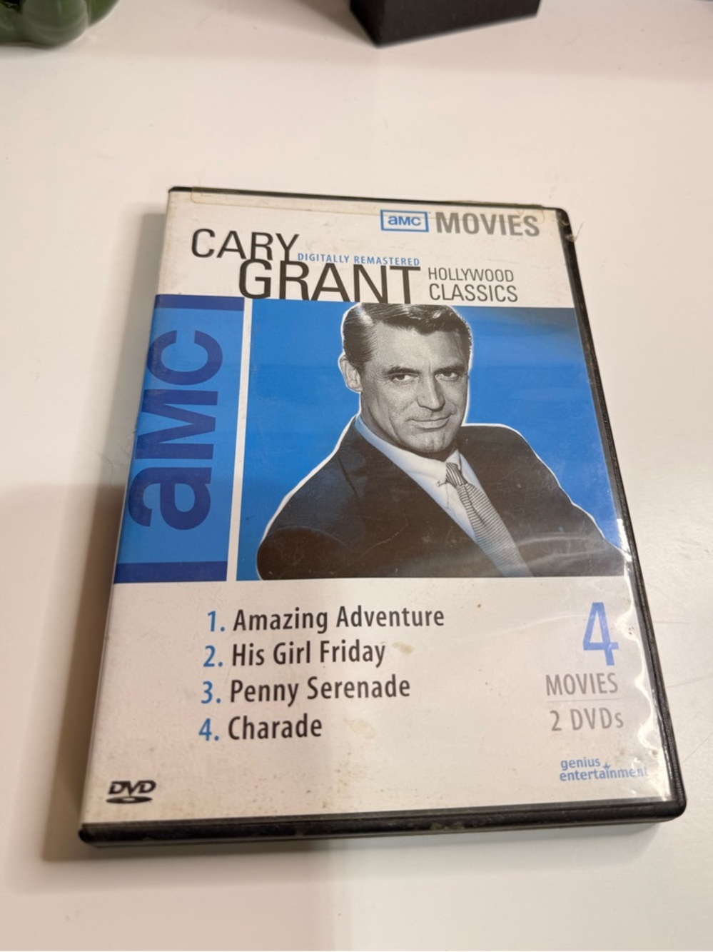 AMC Cary Grant Hollywood Classics DVD Set - Blue & White